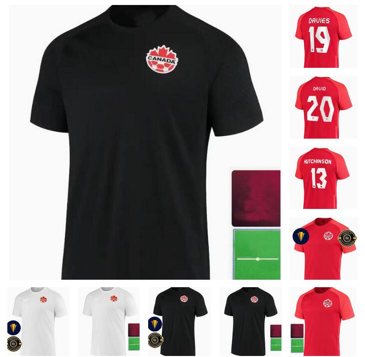

21/22 Canada Soccer Jerseys national team Home Red Away White Kits 2021 DAVIES DAVID LARIN CAVALLINI LARYEA MILLAR HOILETT 2022 The latest j