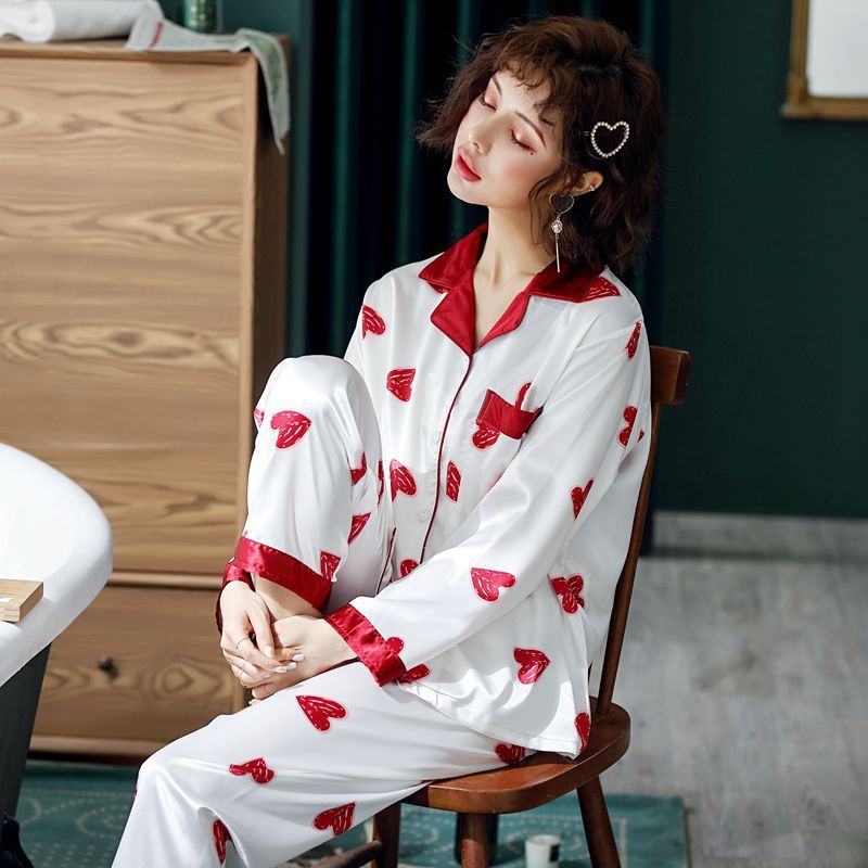 

White Mrs. 2pcs Pickma Sweet Home Printing Heart Wear Running Throat W6cg