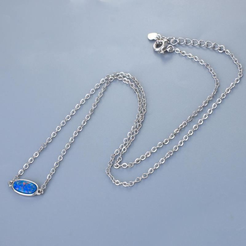 

Pendant Necklaces KELITCH Necklace Crystal Stainless-steel Colier Femme Gifts For Women Clothing