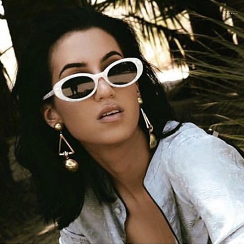 

Retro Cat Eye Sunglasses Ladies Sexy Brand Designer Color Glasses Female