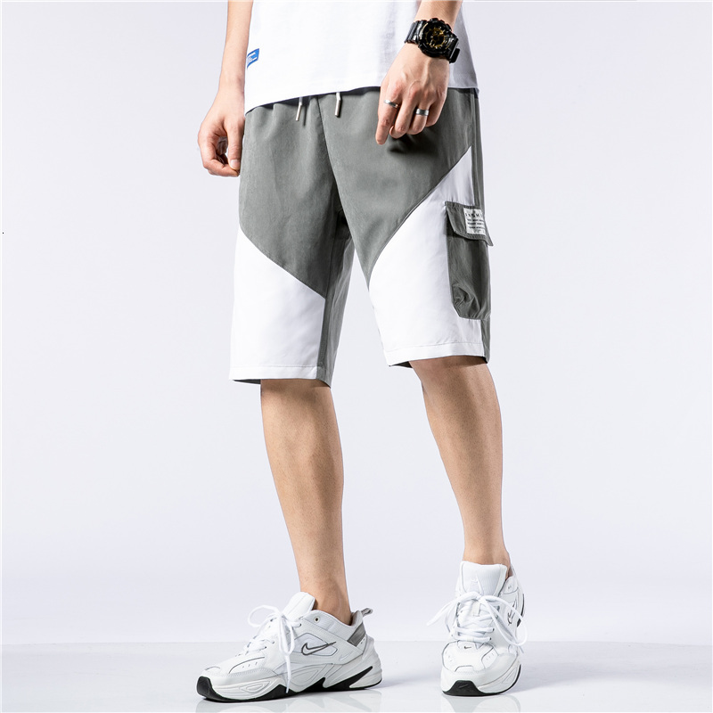 

2021 Brand New Summer Mens Sweatpants Solid Shorts Street Trousers Joggers Oversize High Quality Japanese Style Thin 9j4n, Blue