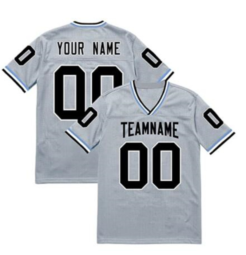 

Custom Football Jersey Personalized Stitched Dallas San Francisco South Florida Any Name and Number Short Sleeve Sports Uniform Adult