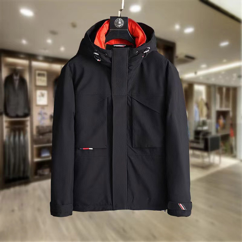 

Men's Down Parkas Hooded down jacket casual fashion warm women's clothing, Blue