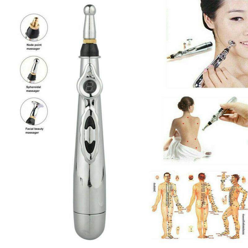 

Electronic Acupuncture Pen Electric Meridians Laser Therapy Heal Massage Pen Meridian Energy Pen Relief Pain Tools