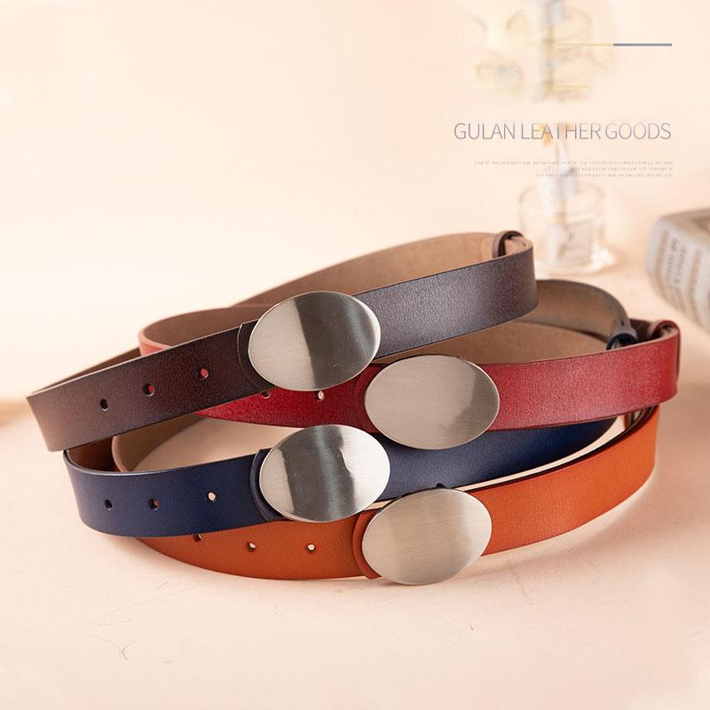 

Belts High-end Fashion Belt Ladies All-match Decoration Series, White