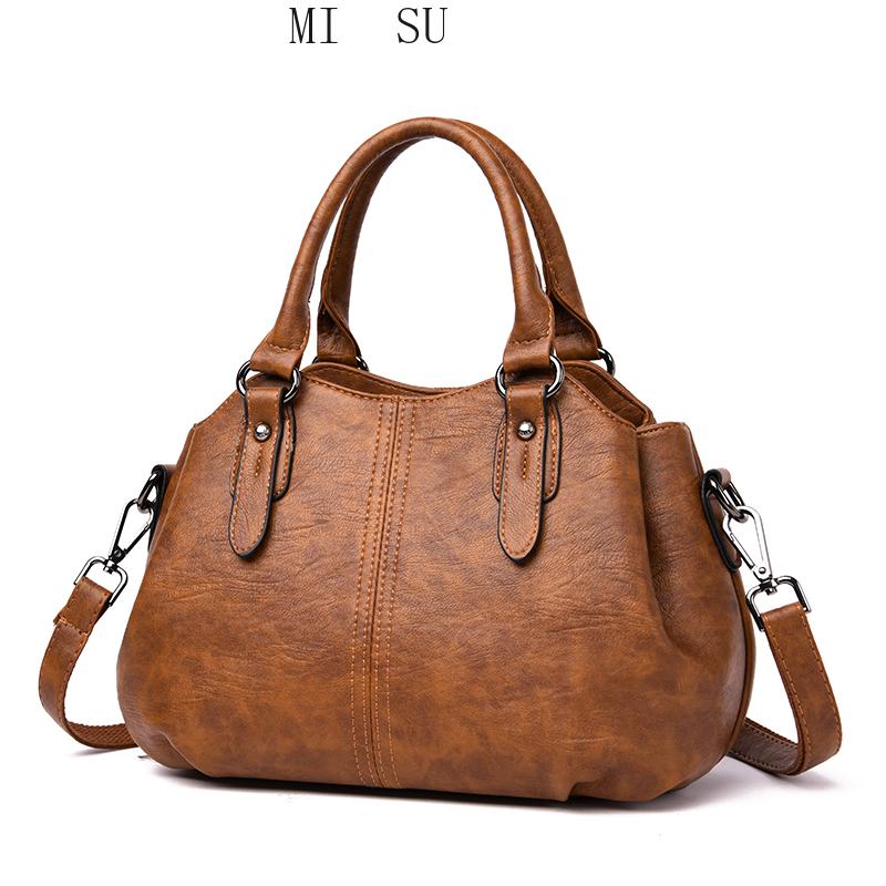 

Large Capacity Women Pu Leather Tote Bags Fashion Ladies Handbags Luxury Designer Women Crossbody Bag New Casual Messenger Bags, Black