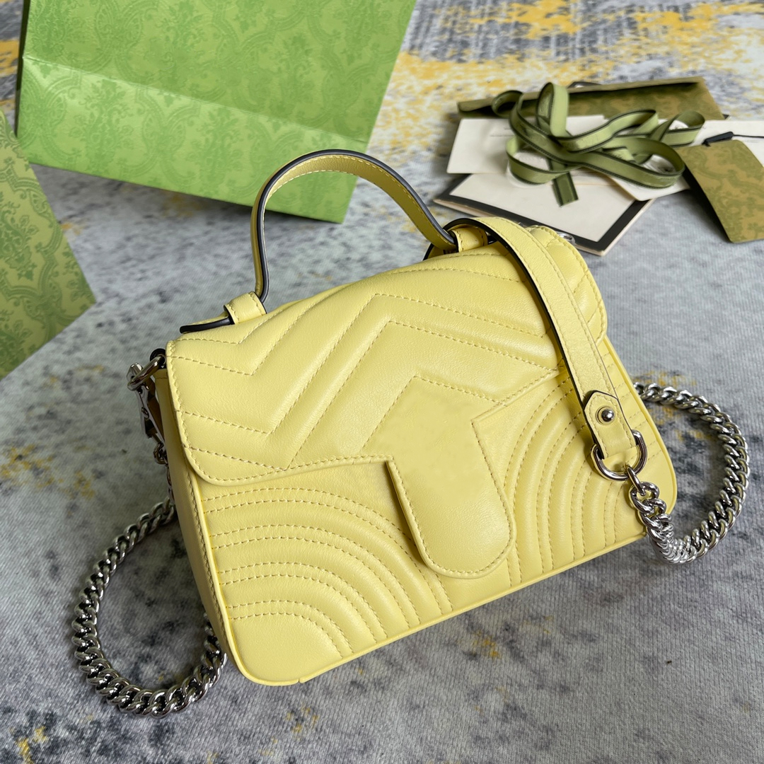 

Designer Crossbody bag Shoulder bags Luxury Cross Body high-quality Genuine Leather Gold chain 7 Different colors styles With the original box Various size