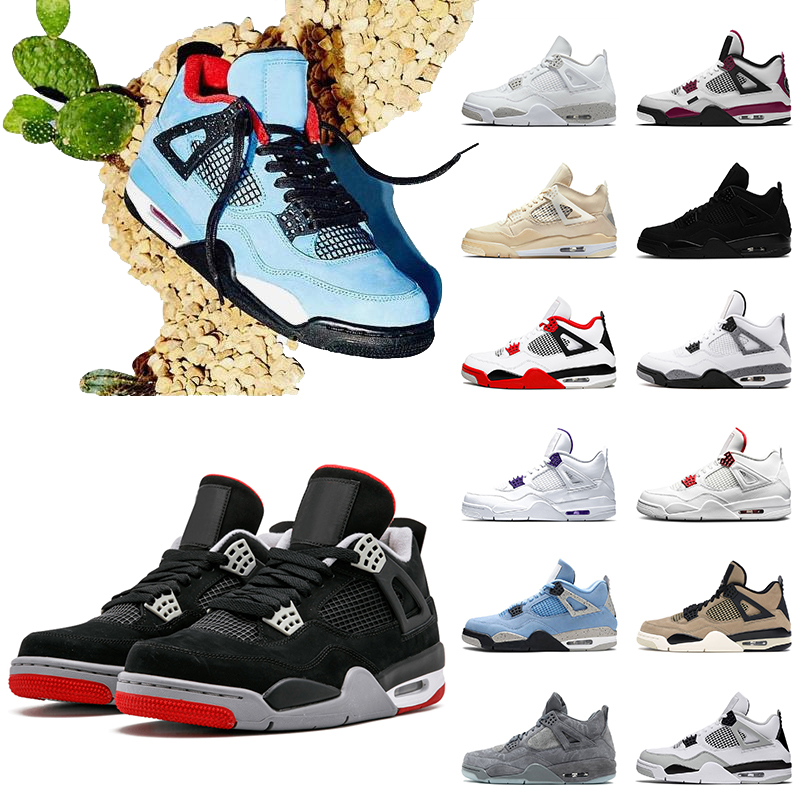 

Bred 4 4s Mens shoes Jumpman Military Fire Red Sail White Oreo Black Cat University Blue Infrared Fashion Men Women Sneakers Sports Trainers Court Purple Grey Cement, D23 alternate 89 36-47