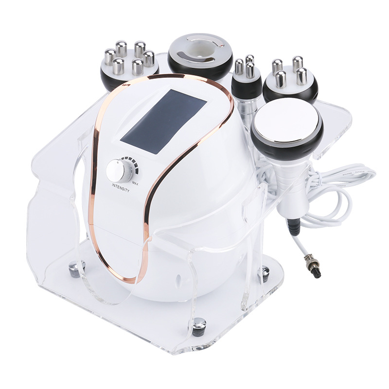 

5 in 1 40k ultrasonic liposuction cavitation slimming machine tripolar sixpolar bipolar vacuum rf air Beauty Equipment shipment free