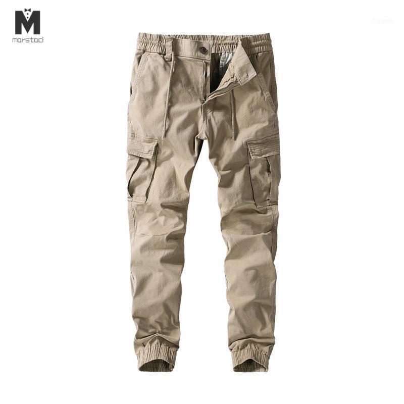 

Men Cargo Pants Army Green Khaki Trousers Military For Man Men's, Black