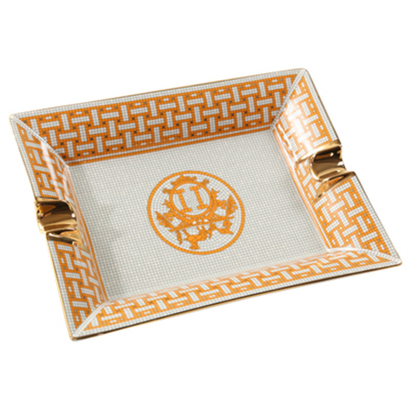 

2021 retro style bone ashtrays ceramic cigar ashtray home hotel club model living room Smoking Accessories