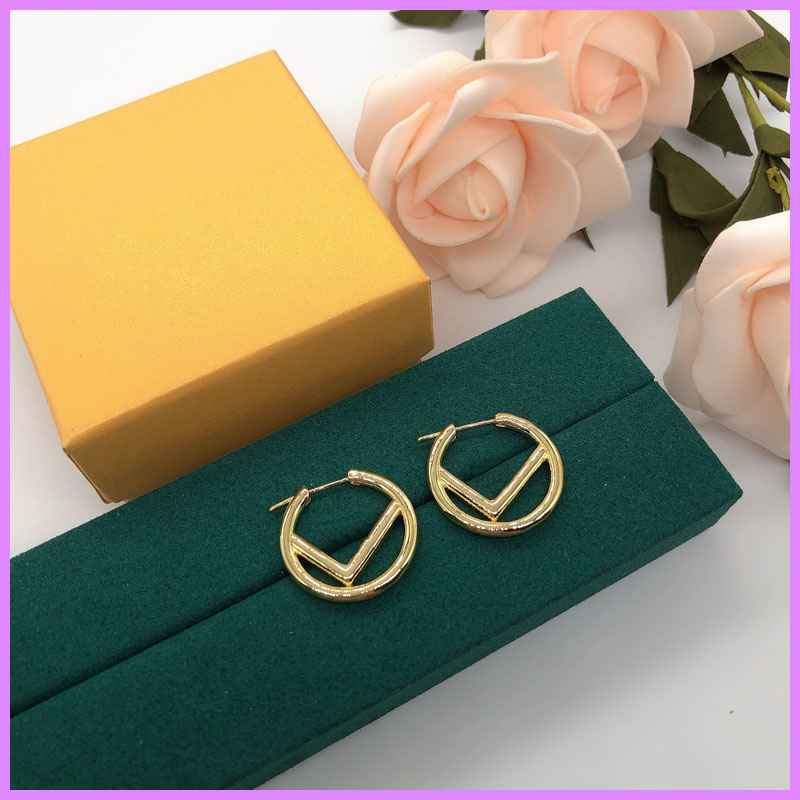 

2021 Ladies Earring Women Designer Earrings Luxurys Designers Jewelry Fashion Ohrringe Mens Gift Party Gold Color D217123F