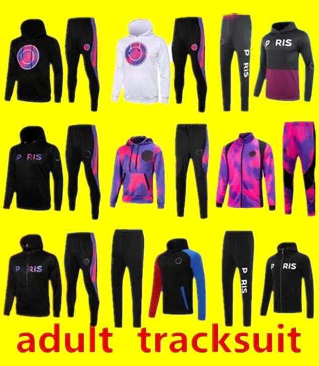 

xparis jacket hoodie soccer Jersey Survetement 21/22 tracksuit chandal futbol MBAPPE football jackets, 18