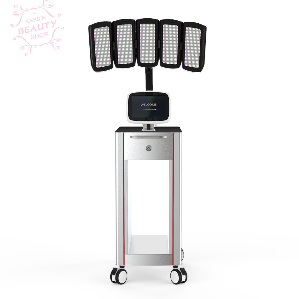 

New Design 480 LEDs PDT LED Photon 4 Colors Facial Therapy Skin Healing IR Heat Treatment Beauty Equipment