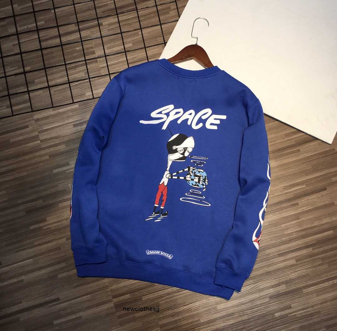 

New 21fw Ch Co Crosin Branded Mattyboy Graffiti Printed Long Sleeve Hooded Hip Hop Chic Sweater Couple 3 Color, Black