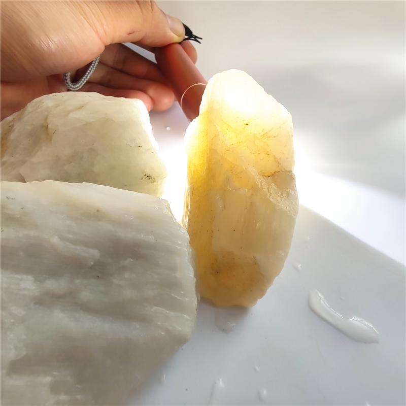 

Decorative Objects & Figurines Natural White Moonstone Labradorite Stone Tumbled Crystal Rockstone Reiki Healing Specimen Rough Collecti