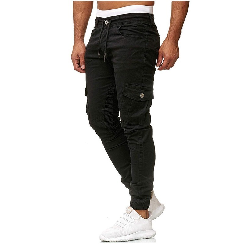 

2021 New Fashion Casual Jogger Men Fitness Bodybuilding Gyms Pants for Runners Clothing Autumn Sweatpants Roupas R985, Khaki