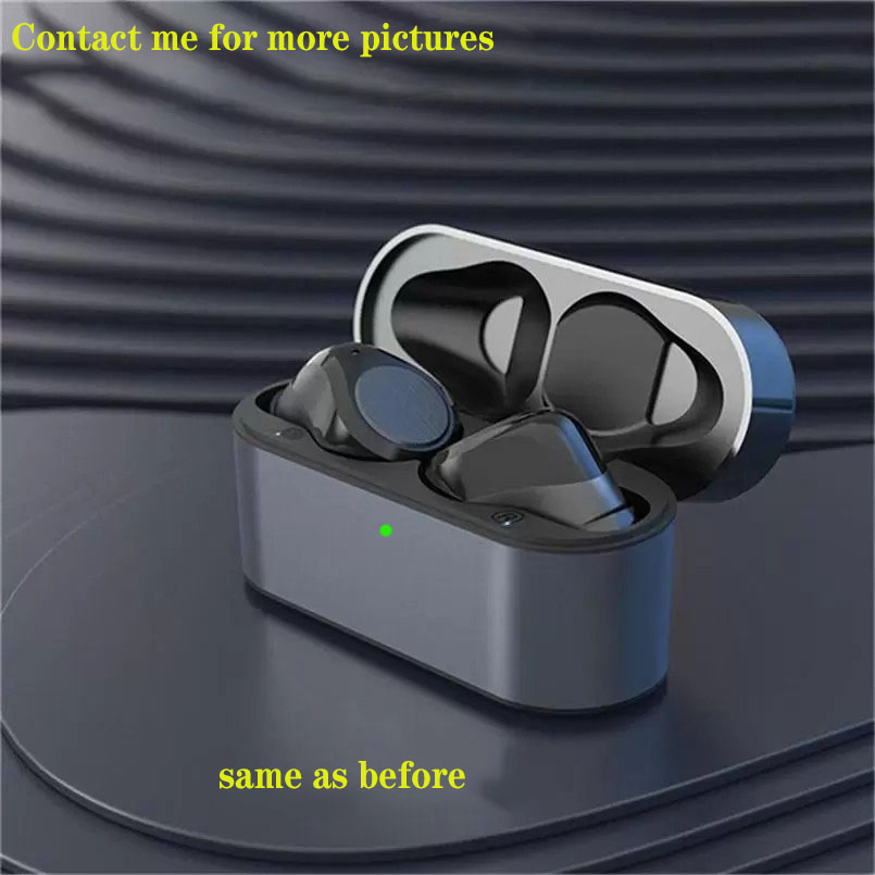 

Wirless Earphone earphones Chip Transparency Metal Rename GPS Wireless Charging Bluetooth Headphones Generation In-Ear Detection For Cell Phone, White