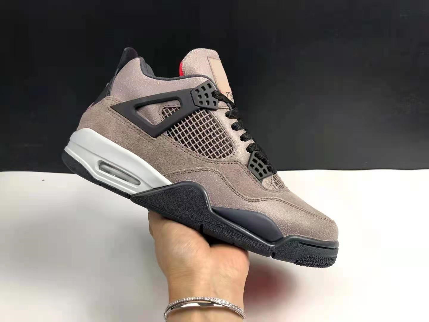 

New Men Women With Box 4s Basketball Shoes 4 Taupe Haze Athletic Shoes High Quality Sports Outdoors Sneakers