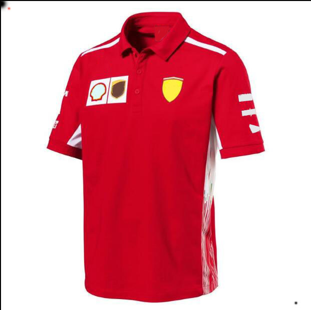 

F1 racing suit POLO shirt 2021 polyester quick-drying car fan lapel short-sleeved T-shirt with the same style customization