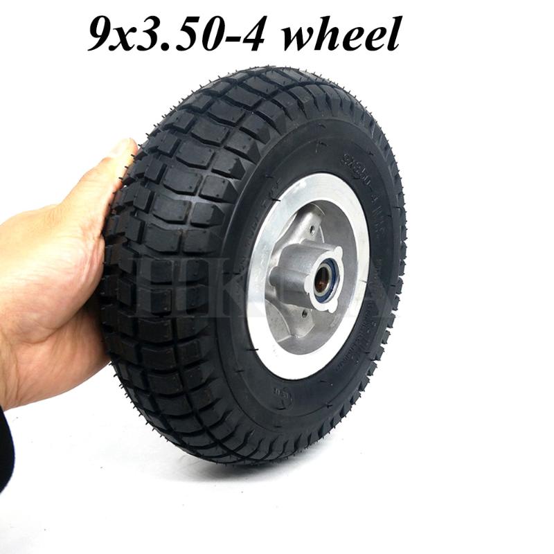 

Motorcycle Wheels & Tires 9x3.50-4 Pneumatic Tire Wheel For Electric Gas Scooters, Pocket Bikes, Mower, Go Karts 9 * 3.50-4 Tyre