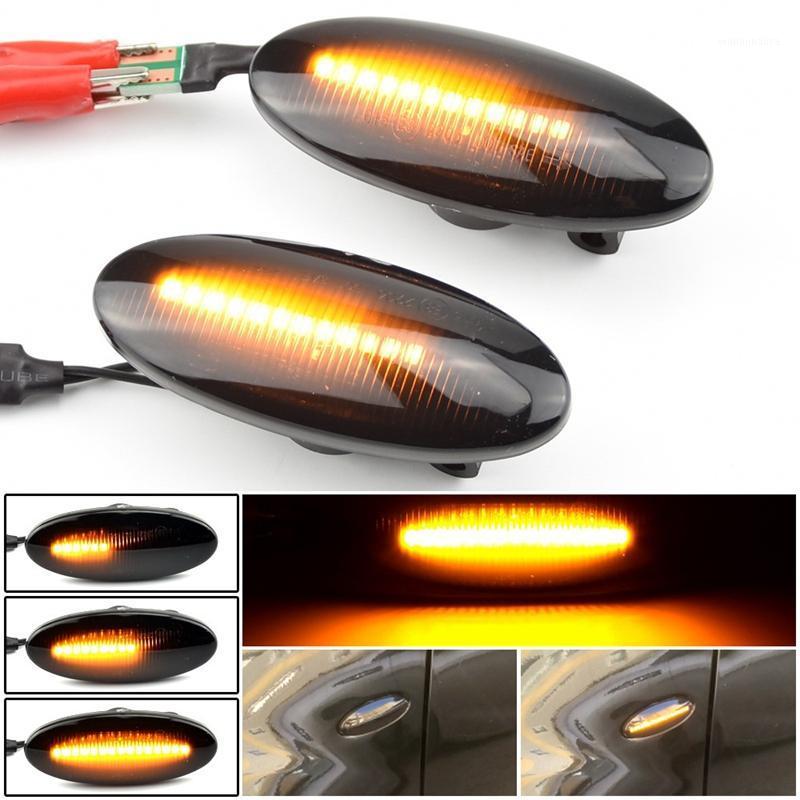 

Emergency Lights Car LED Dynamic Side Marker Signal Lamp Light Turn For Qashqai J10 X-Trail T31 Cube Juke Leaf Micra