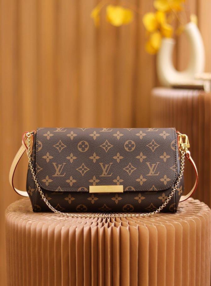 

LVLOUISVITTONYSLVUTTON #24 Womens purse favorite multi pochette messenger bag Fashion luxurys bags designers Shoulder Totes handbags crossbody, Gold chain