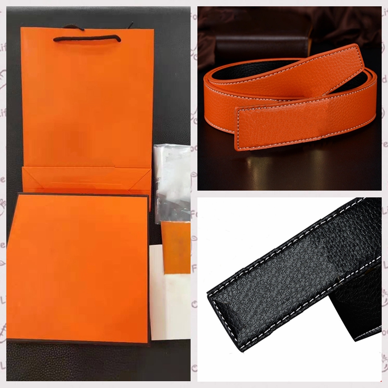 

Fashion Big buckle genuine leather belt with box Luxury designers men women high quality mens belts JDJ, Black;brown