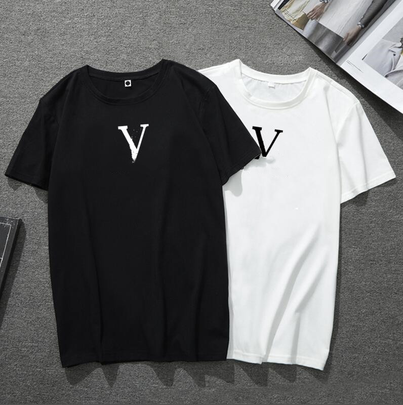

Men's T-Shirt European American fashion brand quality polo letter embroidered short sleeve casual and business double lapel shirt jacket custom, White;black