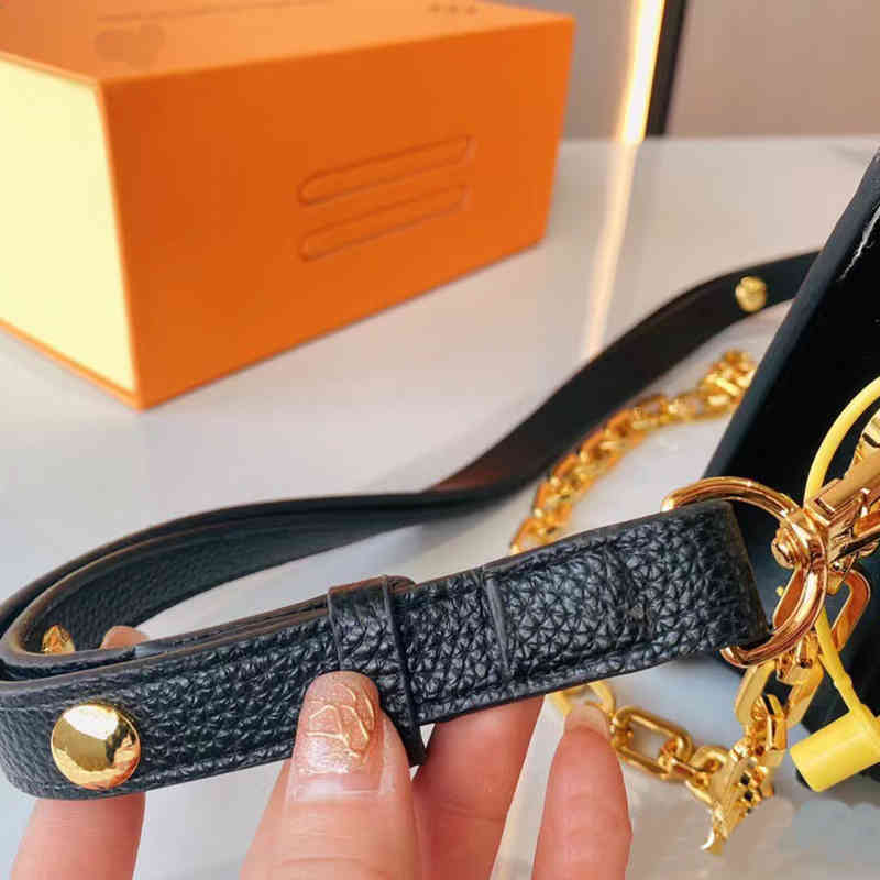 

Evening Bags Luxury Handbags Designer Shoulder Crossbody Bag Gold chain Different colors Fashion brand Genuine leather with original box size UJ4L, 1# shoe box