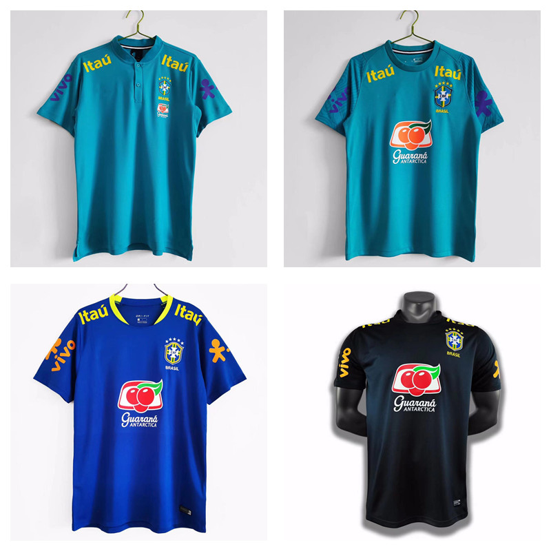 

Top new BRAZILS 19 20 2021 Soccer Jerseys casual t shirts football T.SILVA ARTHUR P.COUTINHO G.JESUS VINI MARQUINHOS CASEMIRO R.FIRMINO, New polo