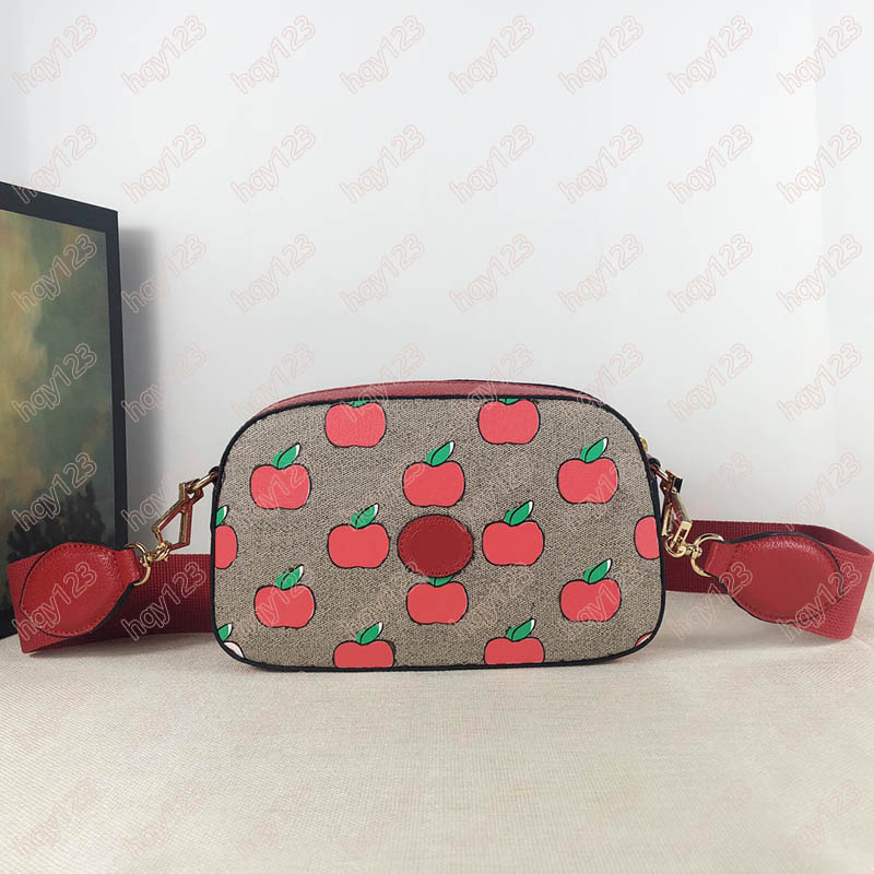 

The latest cute apple imprint Shoulder 574886 Bag luxurious high quality bags Size 24x14x7cm