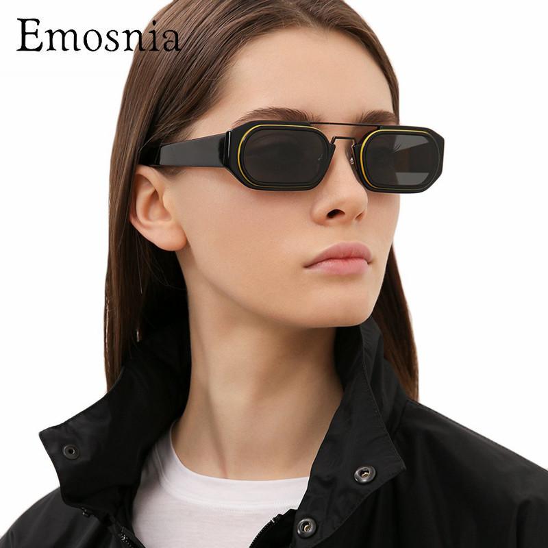 

Sunglasses 2021 Fashion Suqare Women Men Shield Designer PC Frame Gradients Lens Retro Travel Sun Glasses UV400