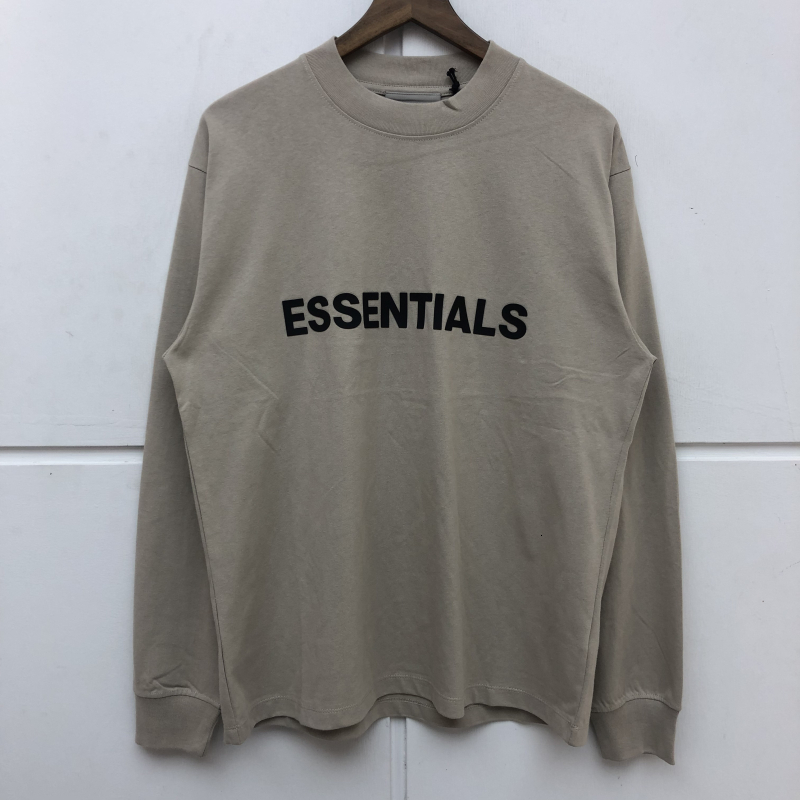 

2021 New Long Sleeve Fog Men Women 1:1 Best-quality Essentials t Shirt Top Tees 1sco