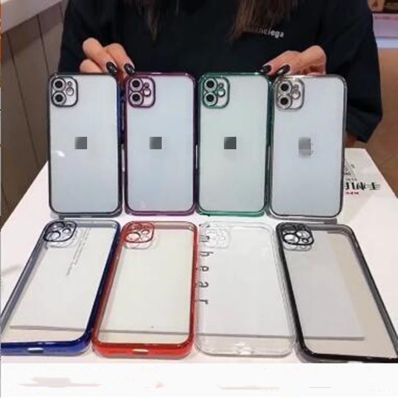 

Rubiks Cube Plating iPhone Case Transparent tpu for Apple iphone 12 pro max mini 11 XR XS Straight-side Electroplating Protective Cover, Green