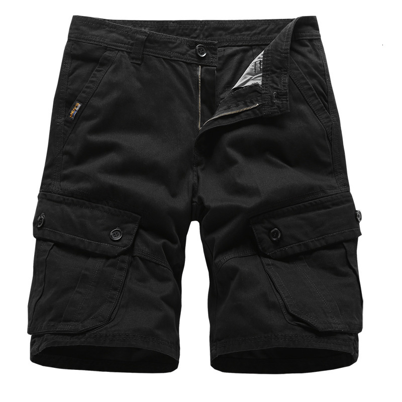 

2021 Summer New Mens Casual Black Shorts Cargo Male Loose Work Man Military Short Pants Plus Size 29-40 9fss, 2813 5