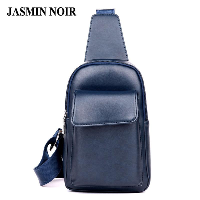 

Waist Bags Men Retro Vintage Over Shoulder Bag Male PU Leather Portable Belt Pouch Men's Chest Packs Fashion Waterproof, Brown