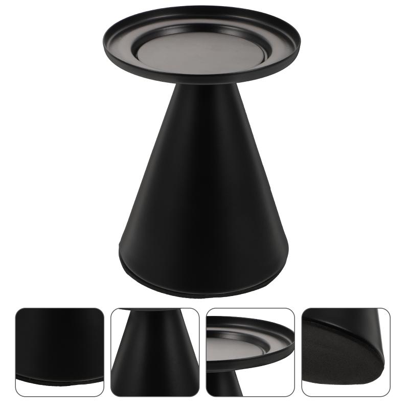 

Candle Holders 1pc Iron Craft Desktop Candlestick Dining Table Scene Ornament Container