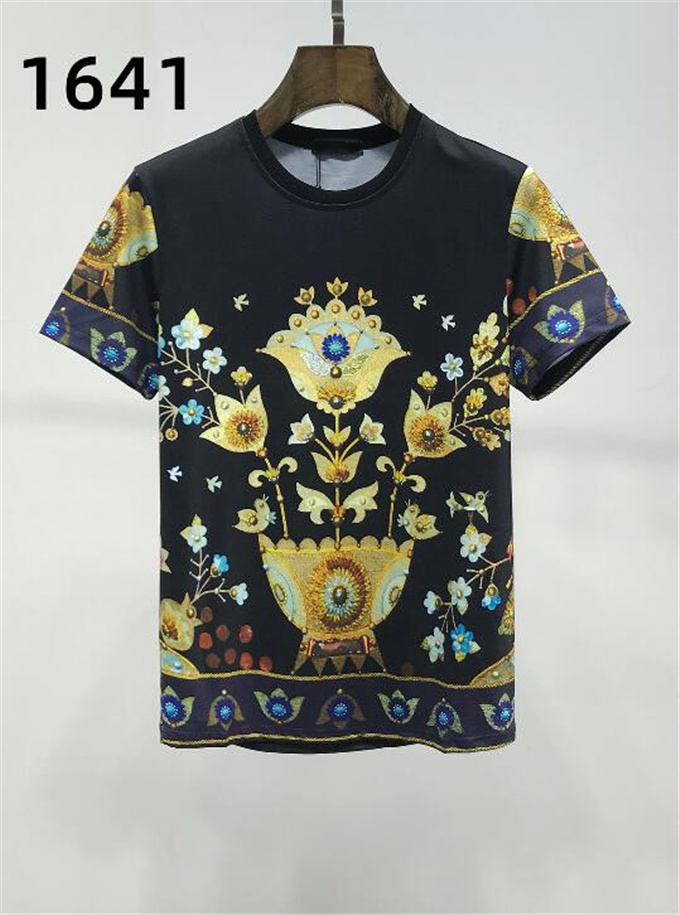

Summer Tshirt Men Fashion Cool Skulls Printed Short Sleeved Tees Tops Tee Shirts Clothing &DG 01, Gold