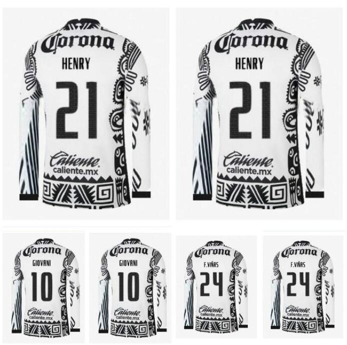 

Long sleeve 21 22 Club America Jerseys Liga MX Home Away Third American White soccer jersey football shirts Camisas de Futebol, Black;yellow