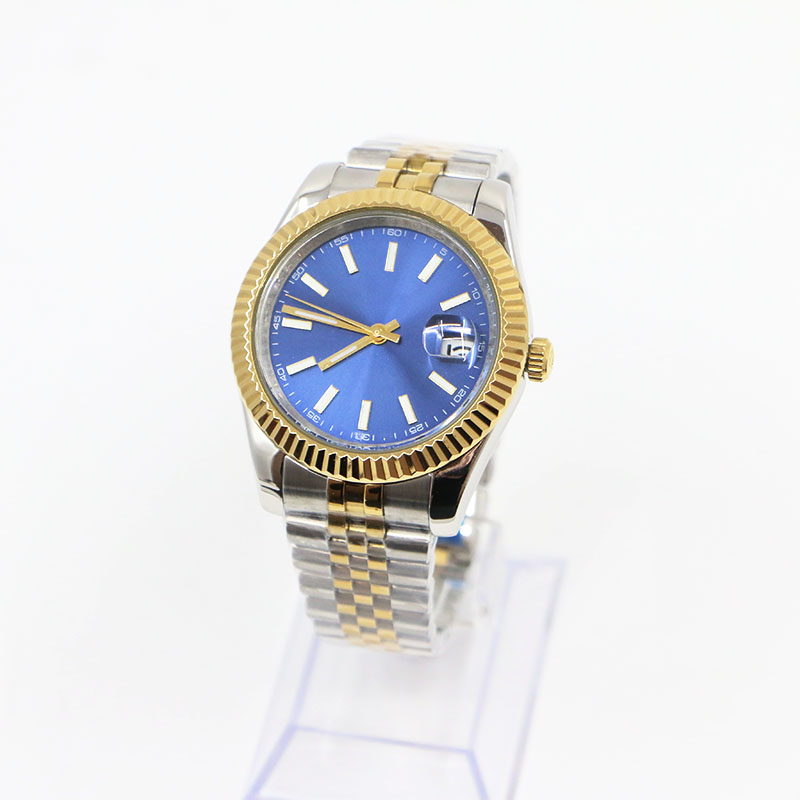 

sports watch for men 904L Sapphire Luminous calendar automatic rose gold Mechanical Wristwatche 2824 Folding buckle Swimming Couples clock, Watch strap