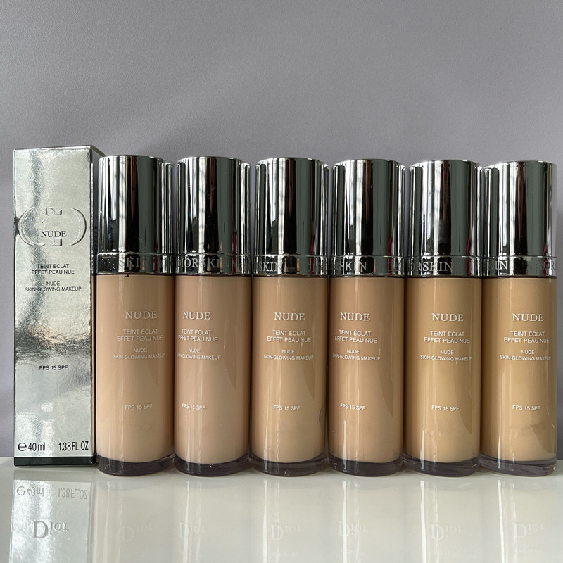 

NEW STYLE BRAND MAKEUP FOUNDATION NUDE TEINT ECLAT EFFET PEAU NUE SKIN GLOWING MAKEUP COSMETIc, 012