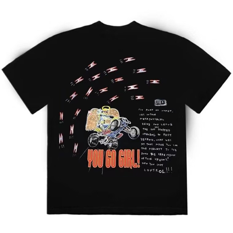

2021 New Fw Rolling Loud La Closetakki Hand Painted t Shirt Men Women T-shirt Tees 721s, White