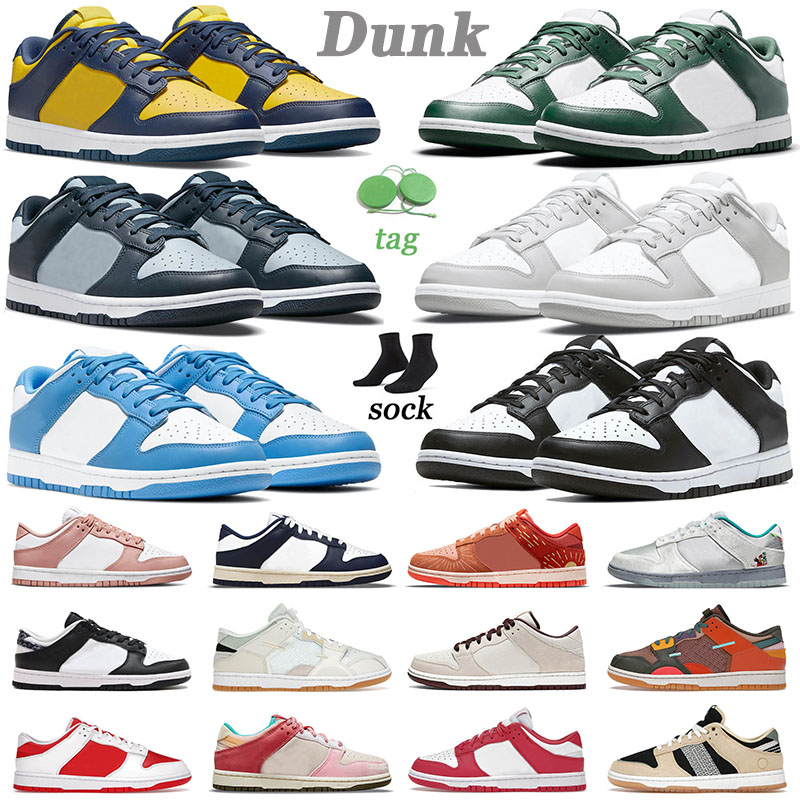

Authentic 2022 Top Quality SB Dunks Low Running Shoes Michigan Spartan Green Winter Solstice Halloween Barely Green Trainers Outdoor Sneakers 36-45