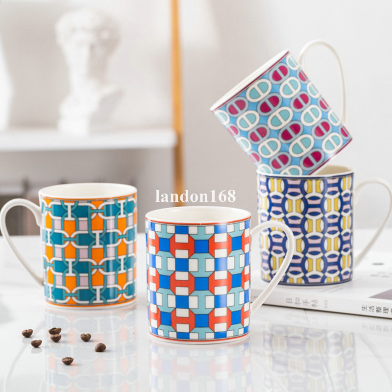 

Top quality ceramic Mug fashionable bone china milk water breakfast Cup birthday Gift, Customize