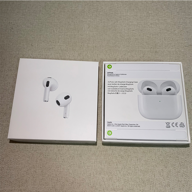 

airpods3 3rd generation Valid serial number GPS airpods Earphones headphones earplugs Complimentary metal dust cover