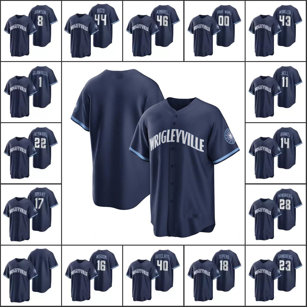 

Chicago City Connect Baseball Jerseys Suzuki Seiya Marcus Stroman Ryne Sandberg Nico Hoerner Patrick Wisdom Ian Happ Contreras David Bote Kyle Hendricks Jersey, Youth color 2