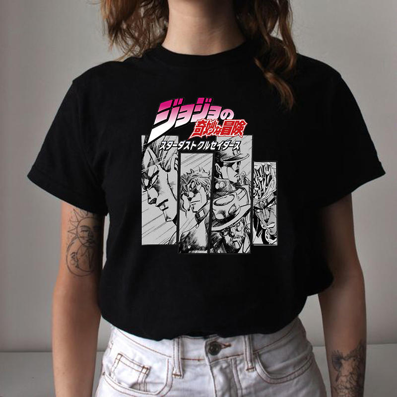 

Unisex Jojo Bizarre Adventure T Shirt Kimetsu Tops T-SHIRT Hunter X Hunter Cartoon Killua Hisoka Anime Tshirt My Hero Academia L0223, Kimetsu70004