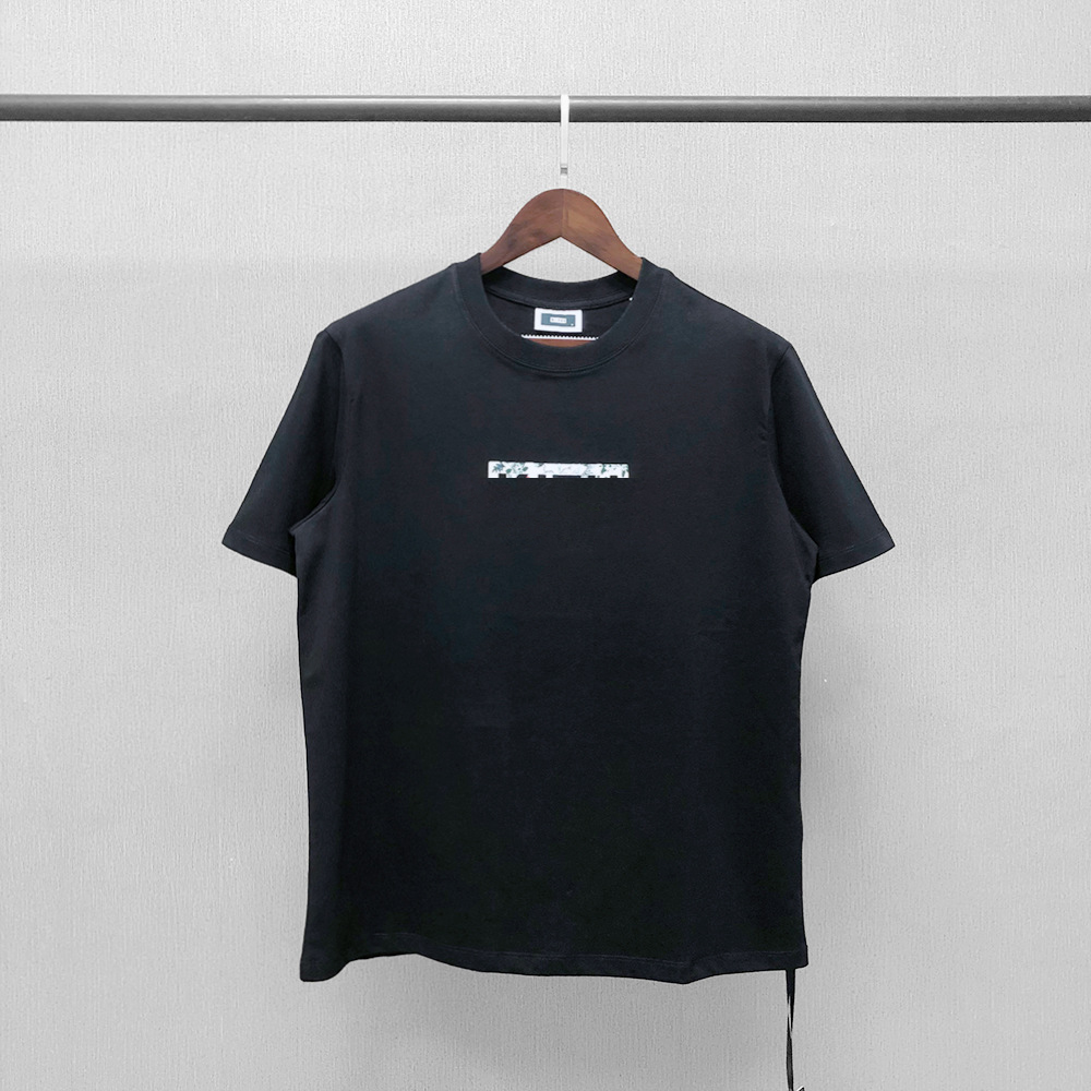

2021NEW Tee Cotton Summer Street Skateboard Mens Women Casual couple hip-hop letters round neck loose short sleeves Size S-XL 43, White;black