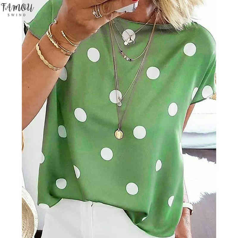 Tunic Women Blouse Summer Sleeveless Casual Polka Dot Printed Shirt Tops And Blouses Womens Clothing